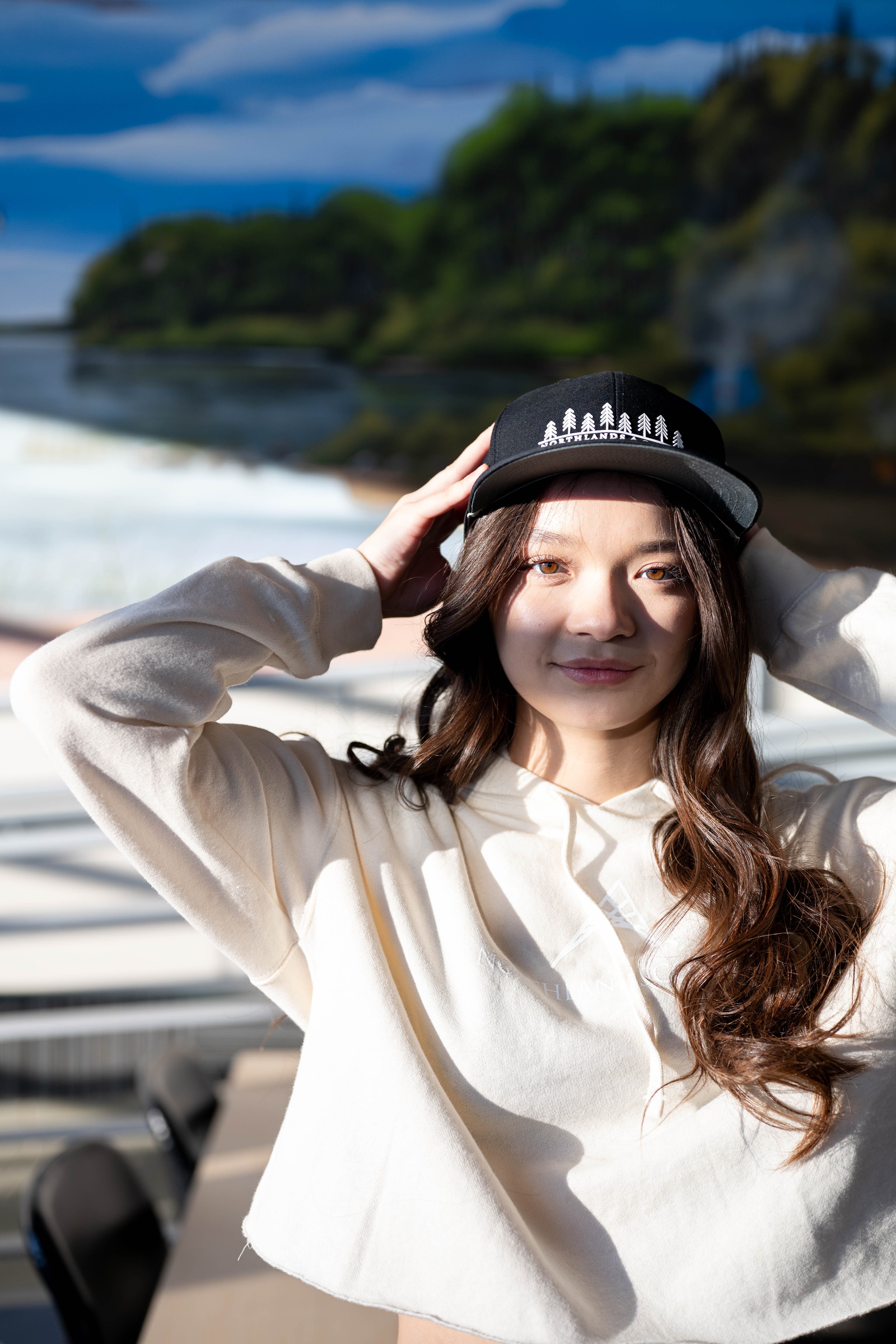 Team Snapback Cap – Tree Line - 3D logo