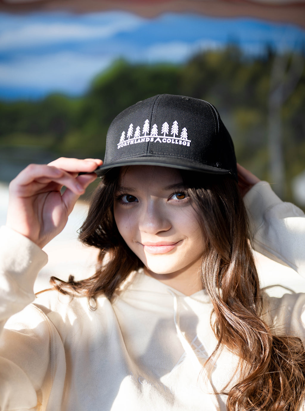 Team Snapback Cap – Tree Line - 3D logo