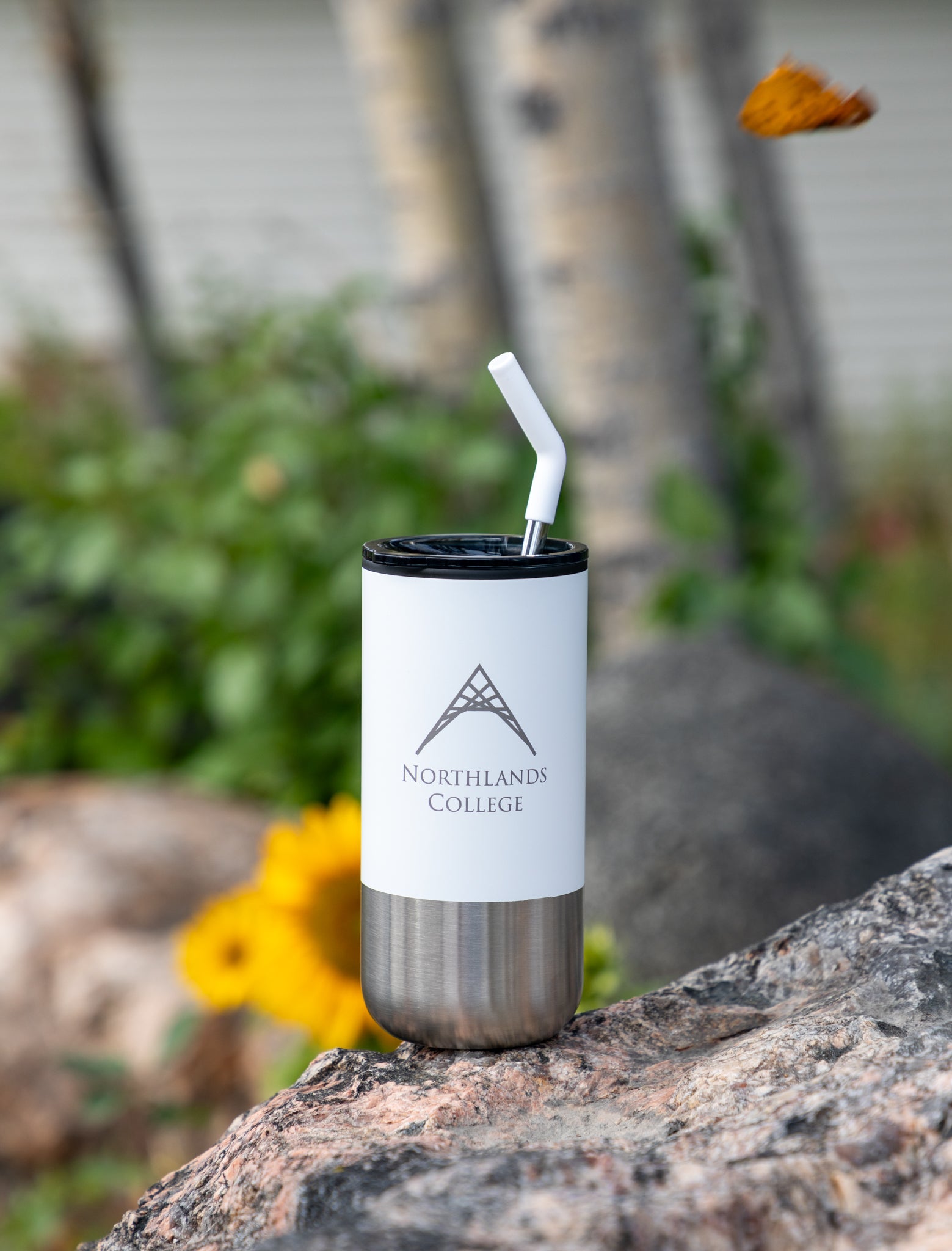 Lagom Tumbler with Stainless Straw - 16 oz