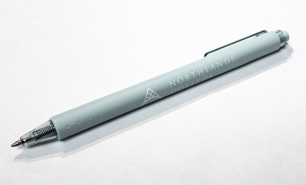 Soft Touch Gel Pen - Northlands Logo