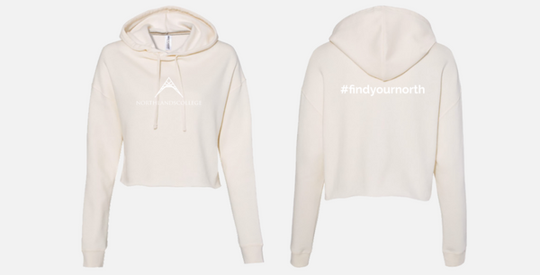 Women's Lightweight Cropped Hooded Sweatshirt