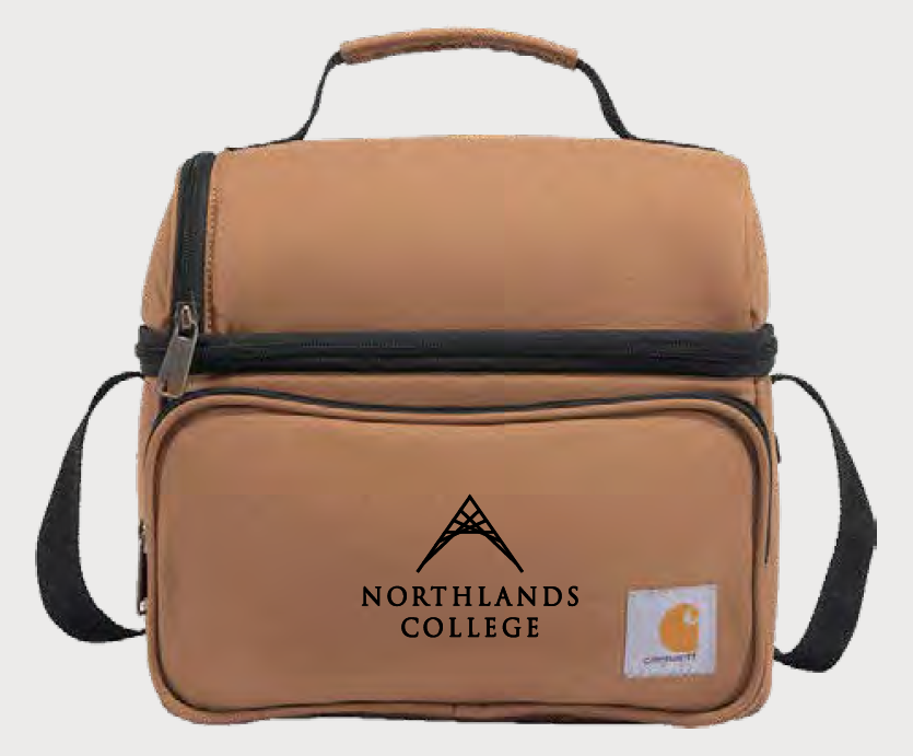 Carhartt 12 can 2 - Compartment Lunch Cooler Black/Brown